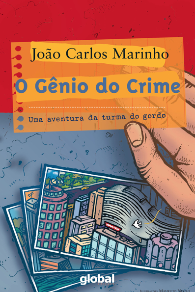 Capa do livro O gênio do crime: uma aventura da turma do Gordo