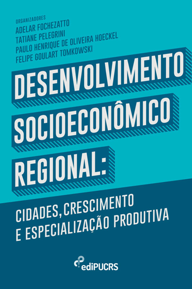 Capa do livro Desenvolvimento socioeconômico regional: cidades, crescimento e especialização produtiva