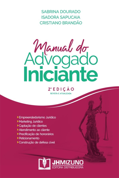 Capa do livro Manual do advogado iniciante