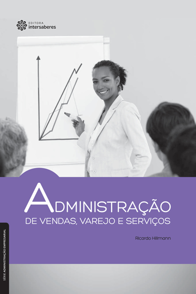 Capa do livro Administração de vendas, varejo e serviços